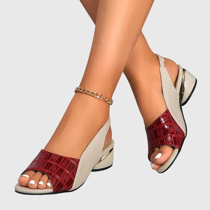 Whitney™ | Élégantes Sandales en Cuir