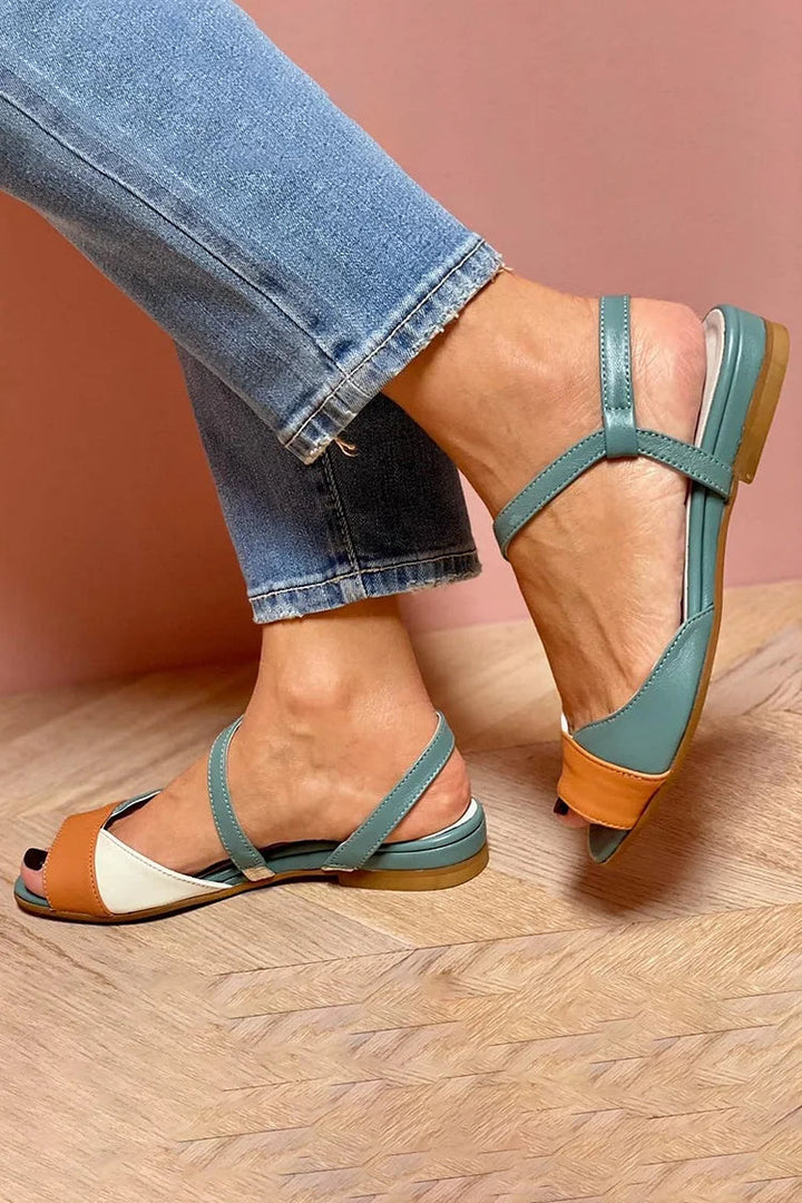 Casey | Sandales à blocs de couleurs