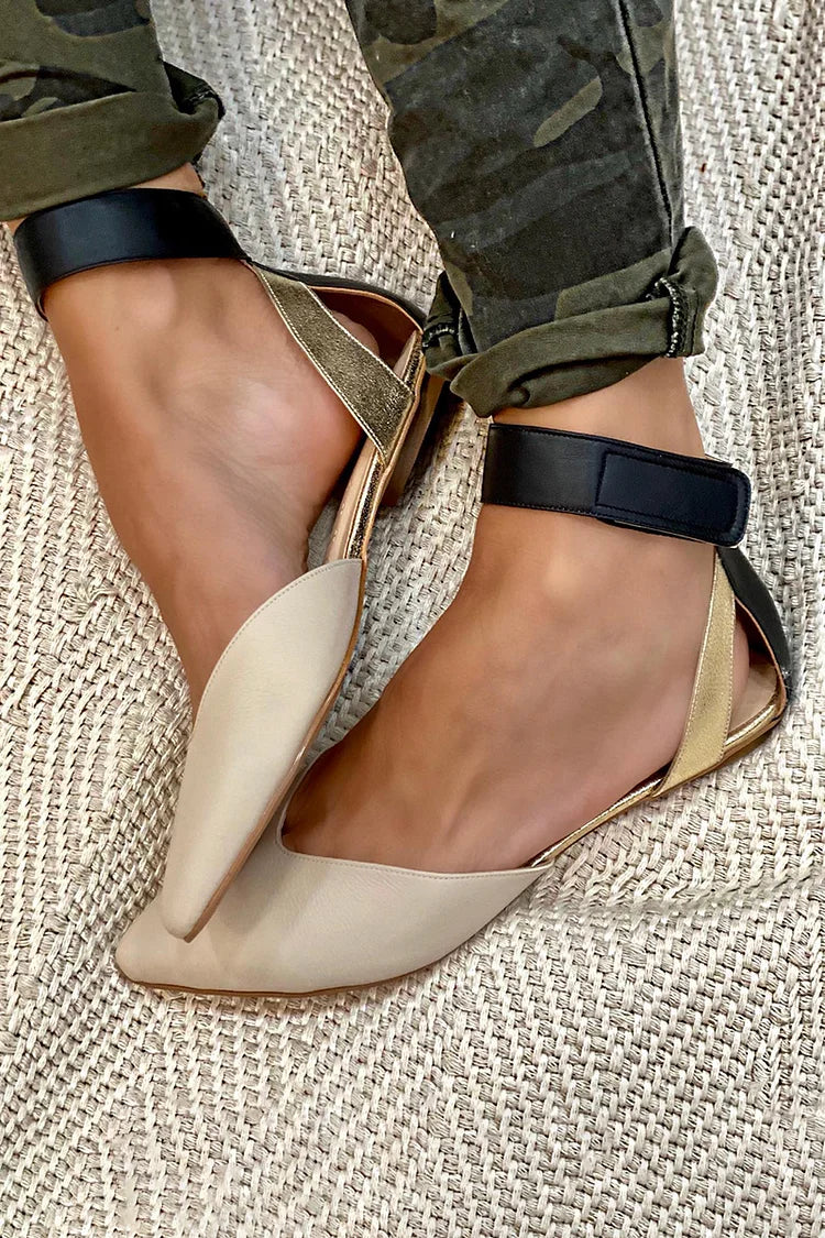 Lydia | Ballerines modernes bicolores