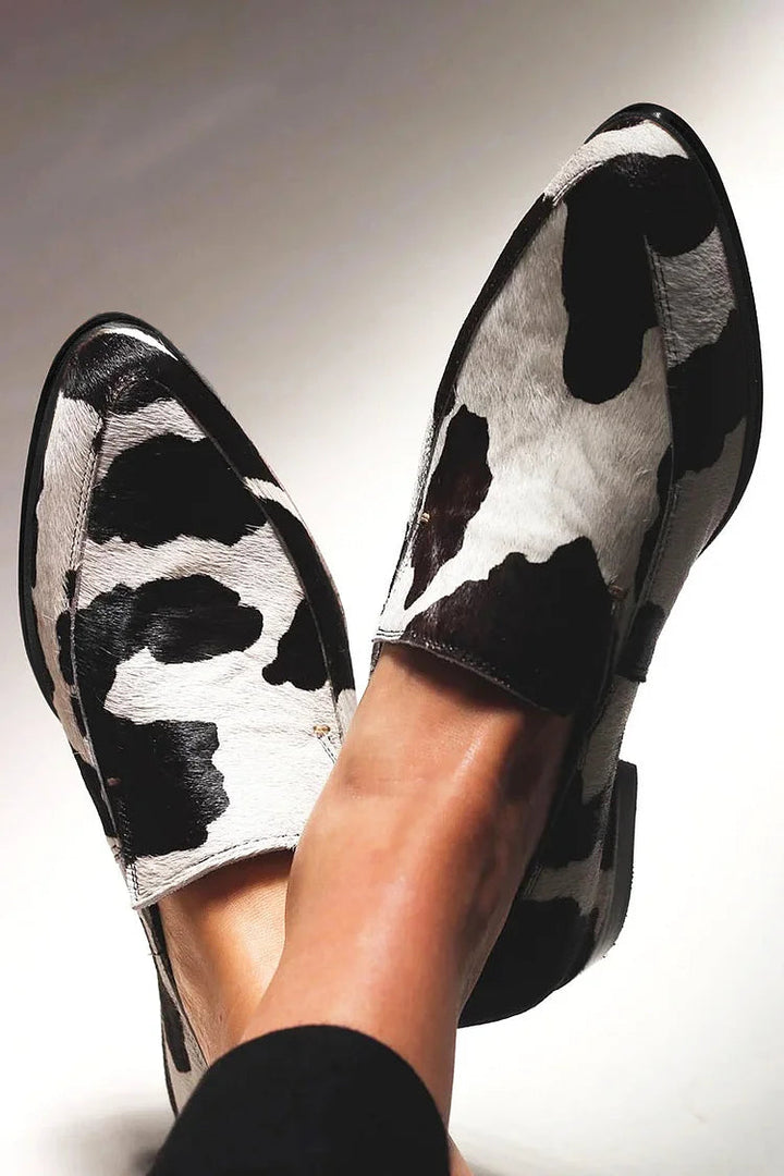 Becca | Ballerines à Motif Vache