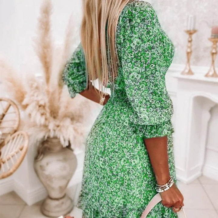 Sunna - Élégante Robe à Fleurs