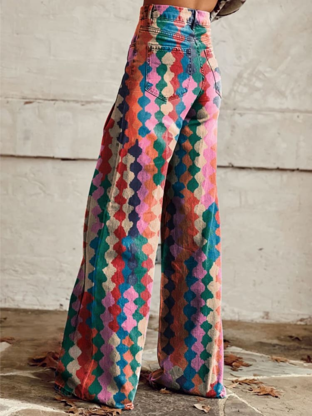 Lina™ - Pantalons Vintage Confortables à Jambes Amples