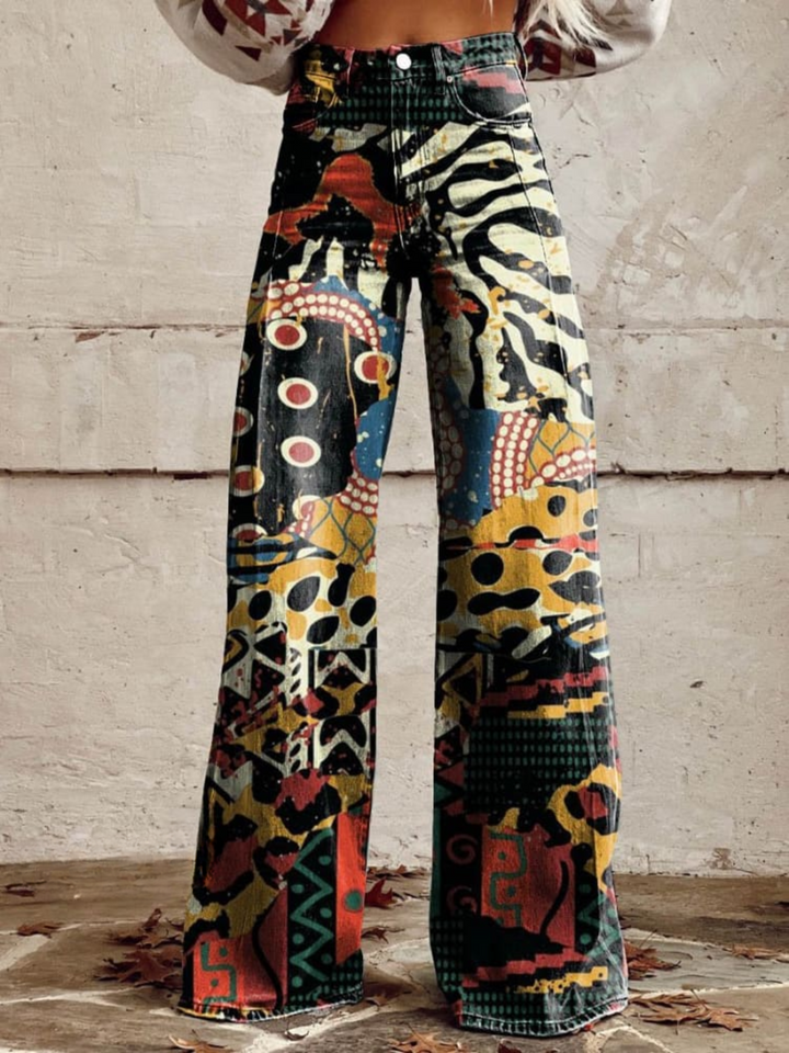 Mia™ - Pantalons Amples Modernes et Colorés