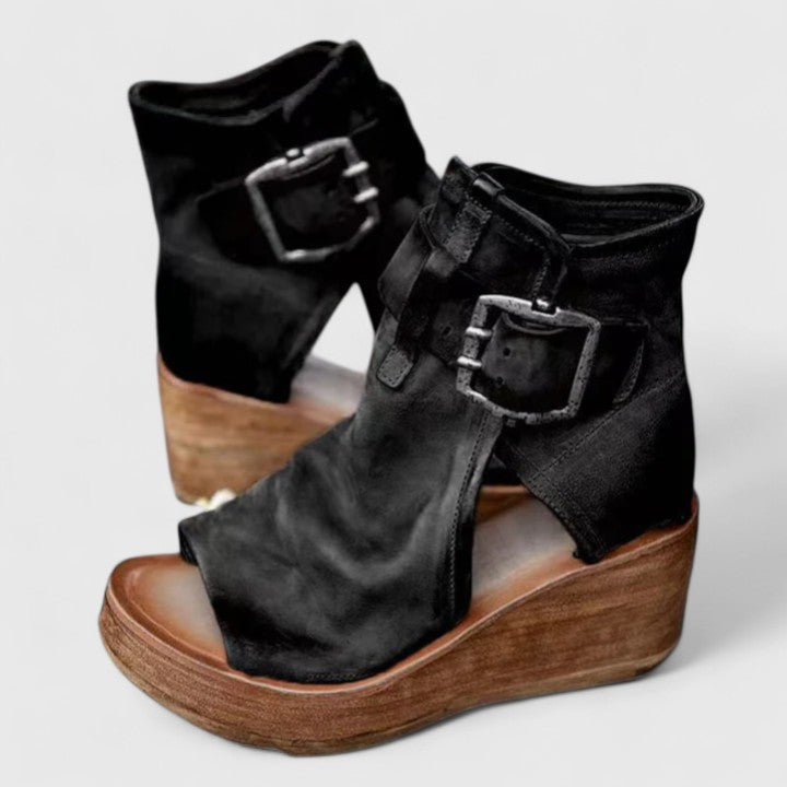 Jess | Sandales Orthopédiques à Talon Compensé