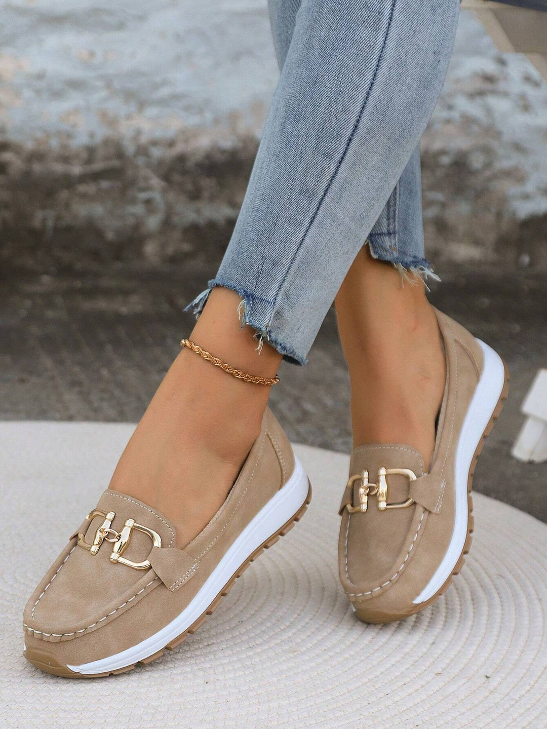 Elly – Mocassins Élégants à Boucle