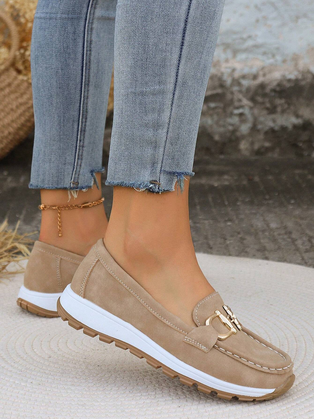Elly – Mocassins Élégants à Boucle