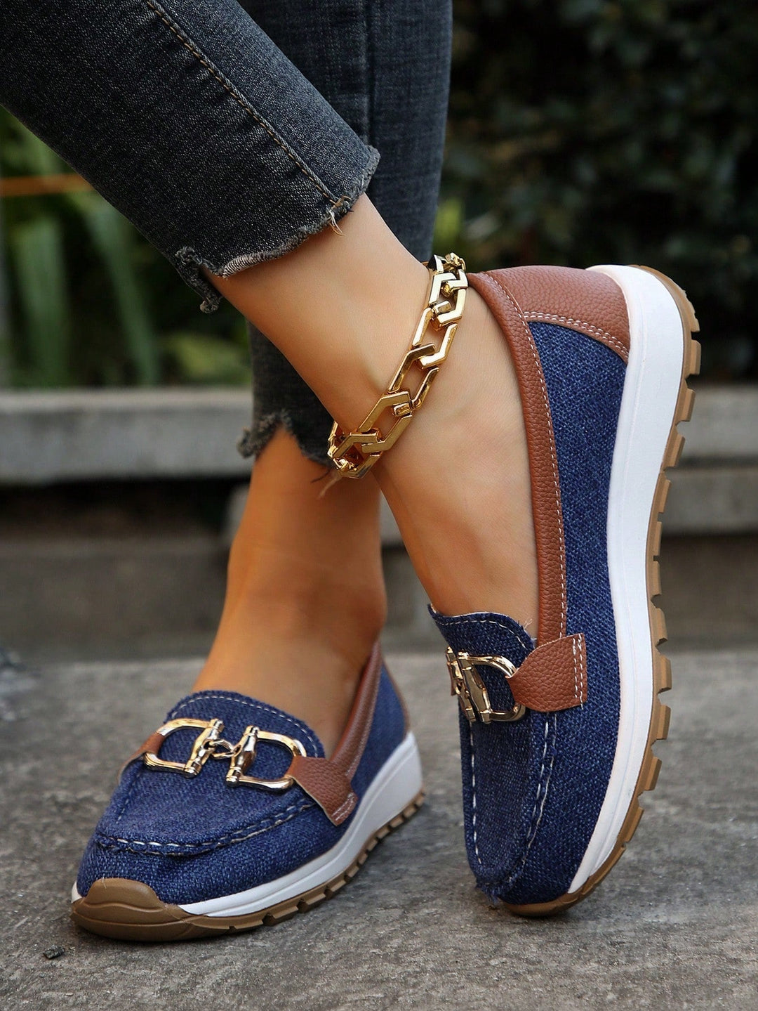 Elly – Mocassins Élégants à Boucle