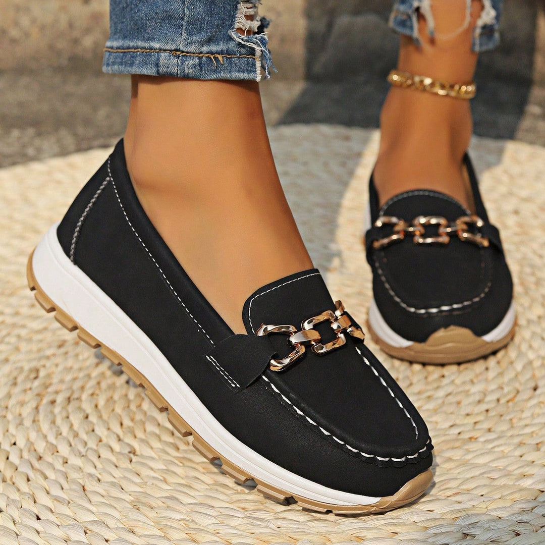 Ella – Mocassins à Boucle Plate