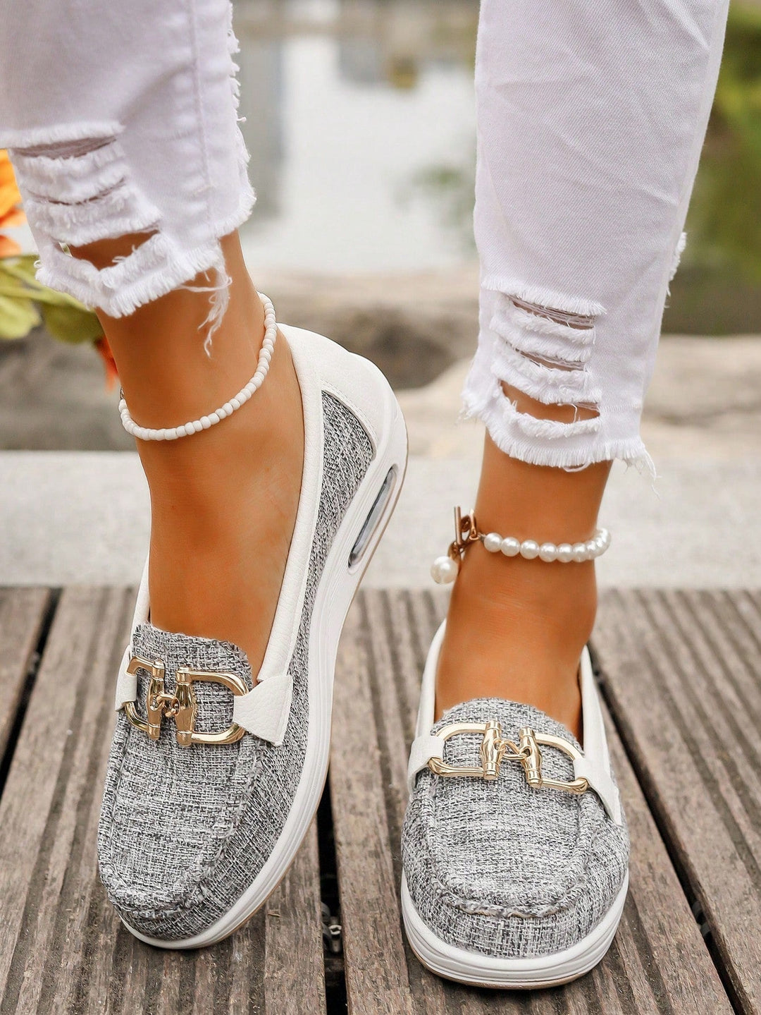 Elly – Mocassins Élégants à Boucle
