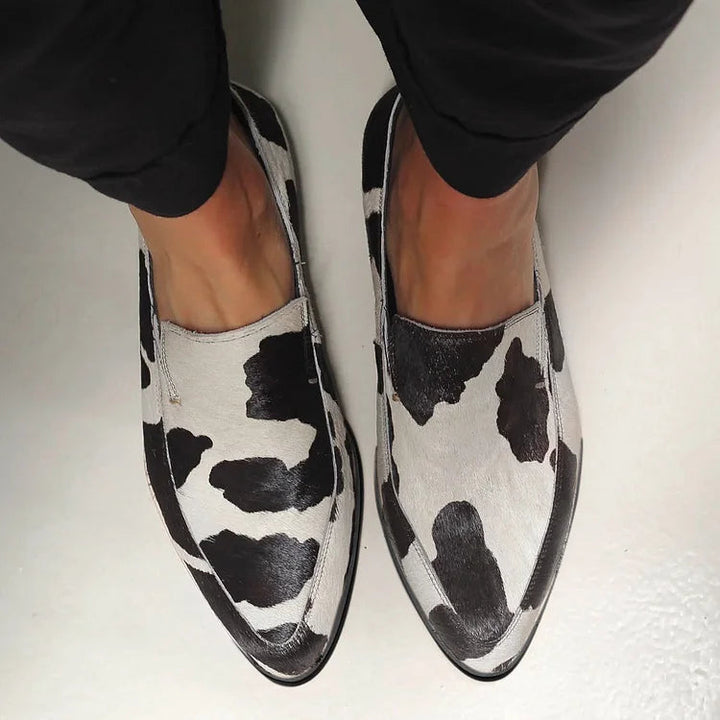 Becca | Ballerines à Motif Vache