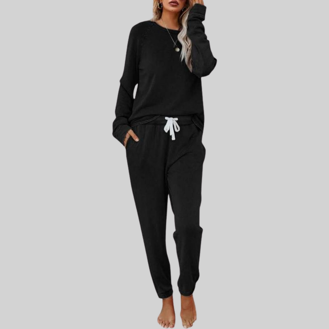 JOCELYN™ - Ensemble décontracté à manches longues avec pantalon de jogging