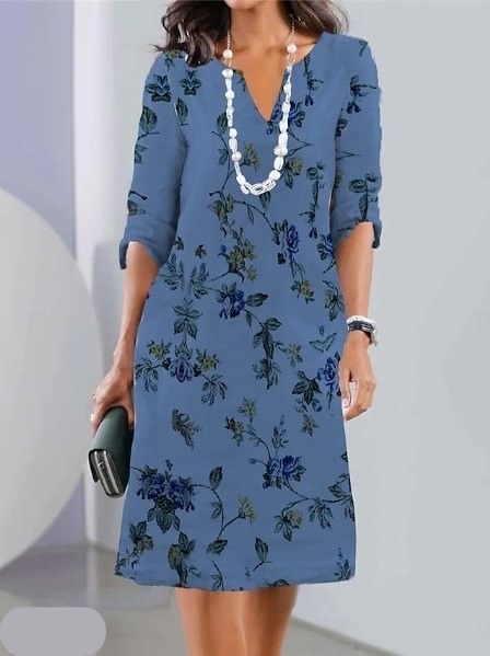 Eleanor | Robe à fleurs superposées
