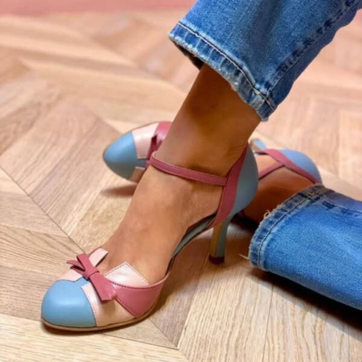 Chloé | Escarpins à talons hauts colorblock