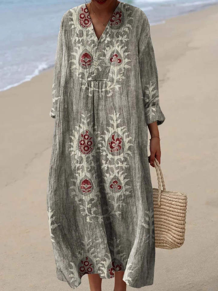 Karina | Robe d'été légère à manches longues