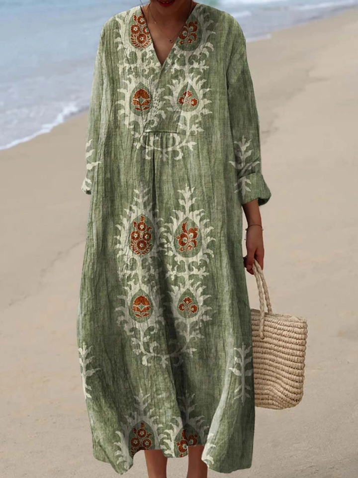 Karina | Robe d'été légère à manches longues