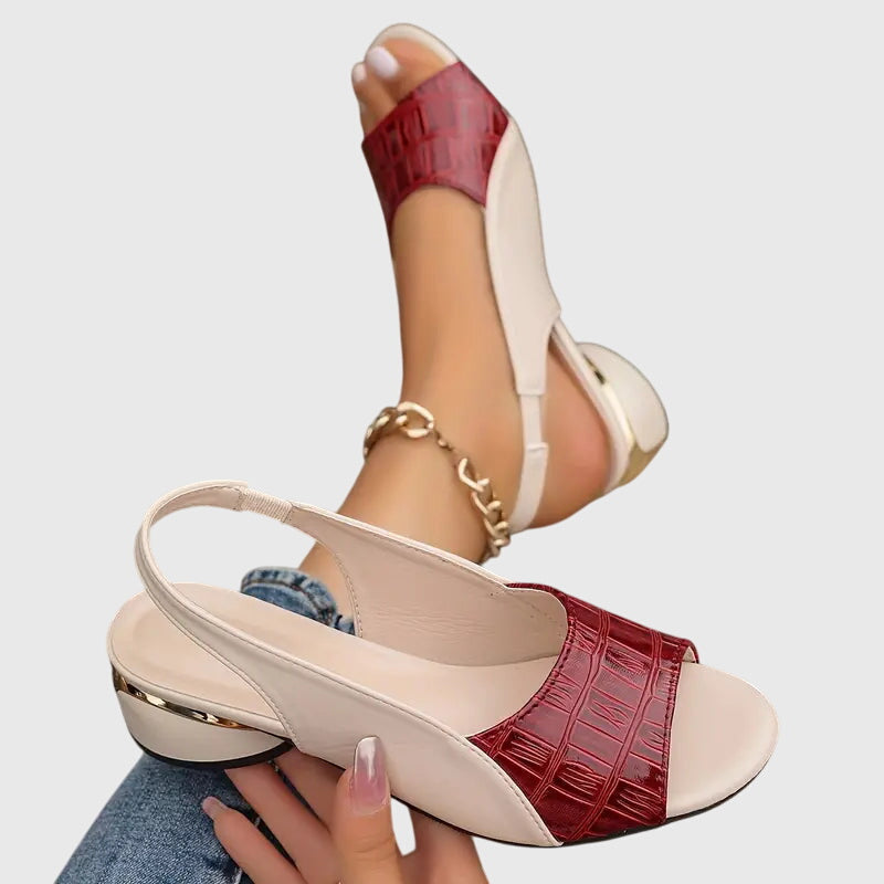 Whitney™ | Élégantes Sandales en Cuir