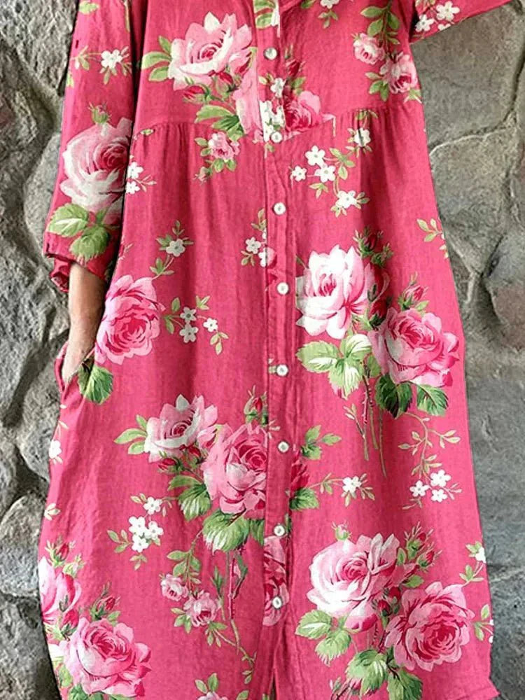 Maddie | Robe d’art floral