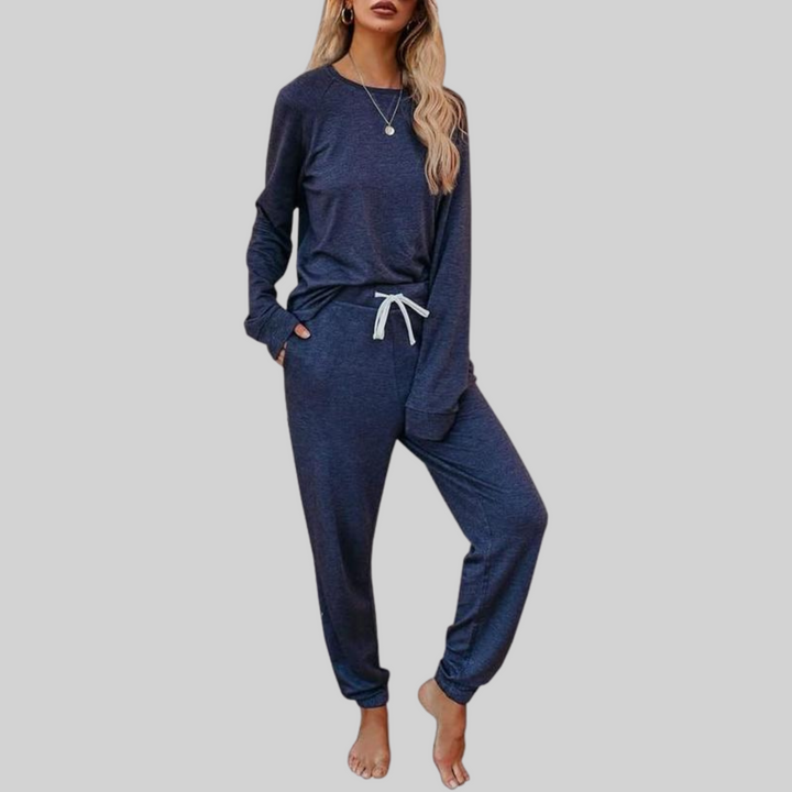 JOCELYN™ - Ensemble décontracté à manches longues avec pantalon de jogging