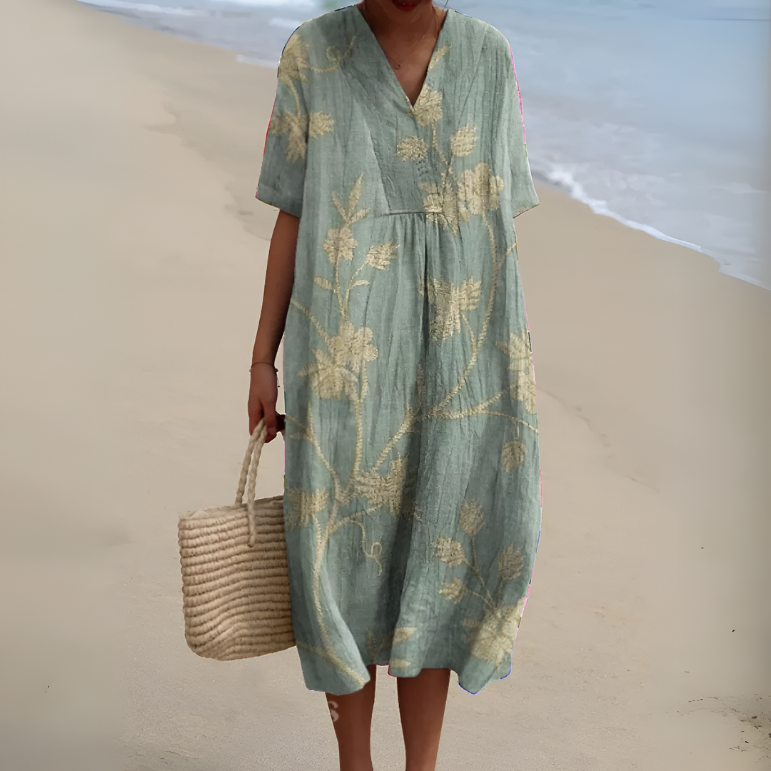 Violetta | Robe d'été légère à manches courtes