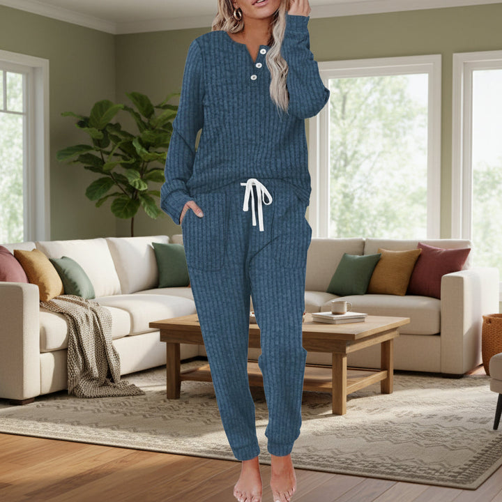 Brenda – Ensemble Douillet de Loungewear en Deux Pièces