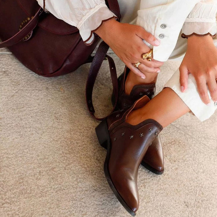 Evelyn | Bottes Western à Clous