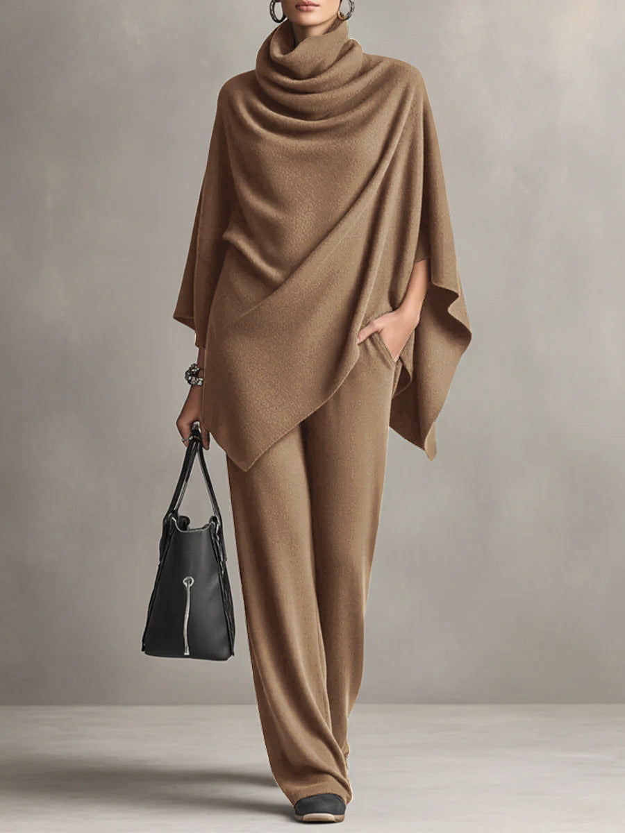 Seraphine™ | Élégant Ensemble Drapé à Deux Pièces