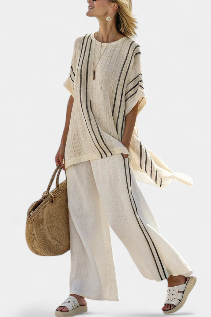 Greysen | Ensemble minimaliste en lin