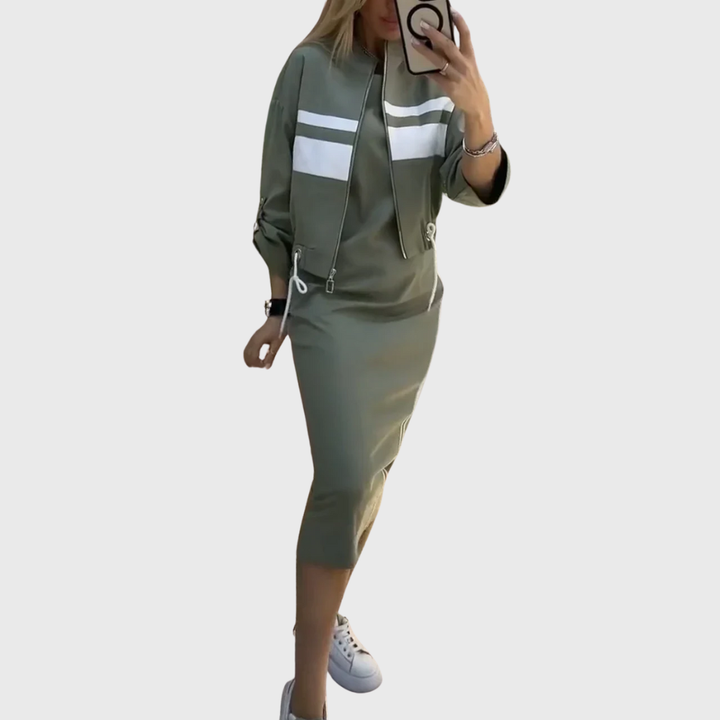 Ensemble Chic et Décontracté en Deux Pièces