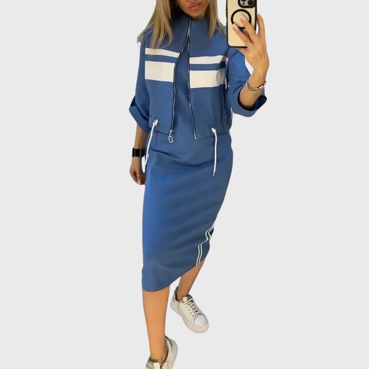 Ensemble Chic et Décontracté en Deux Pièces