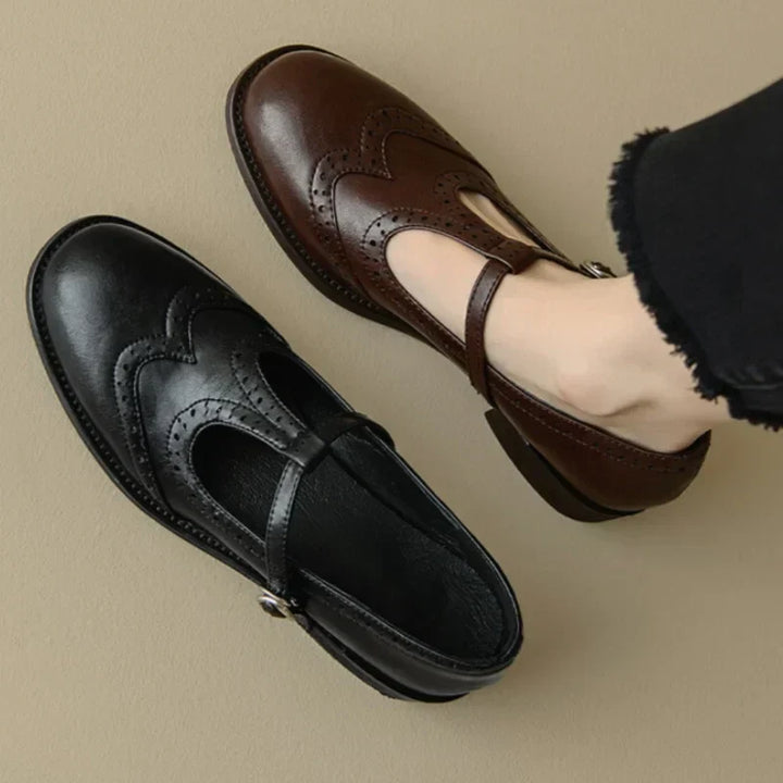 Élégantes T-Strap Mary Janes