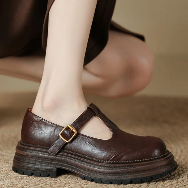 Chaussures Farisse à bride en T