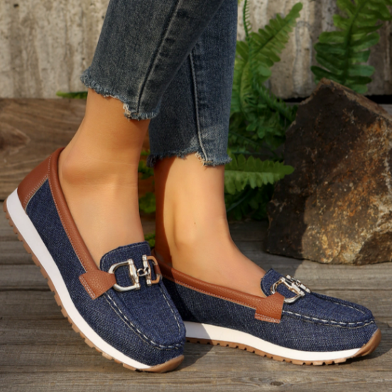 Esme – Mocassins à Boucle Plate