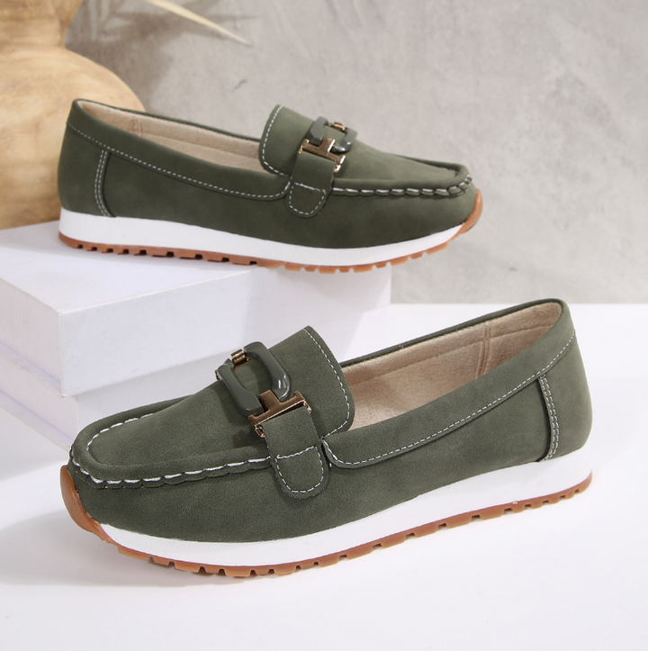 Emelia - Mocassins de Luxe avec Détails en Chaîne