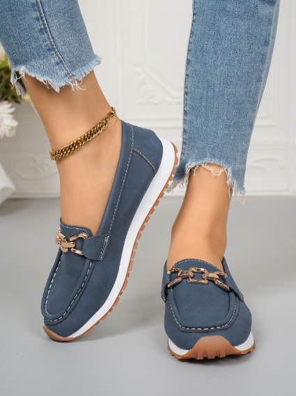 Ella – Mocassins à Boucle Plate