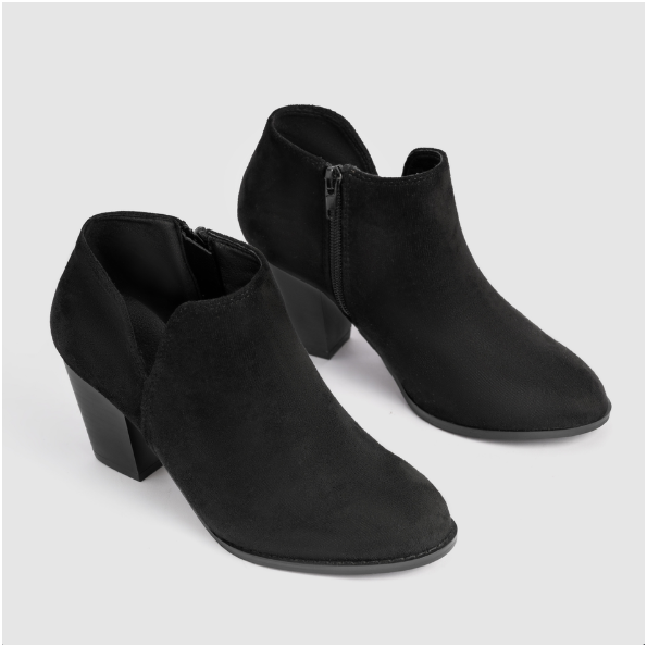 Hailey | Bottines Pointues en Suède