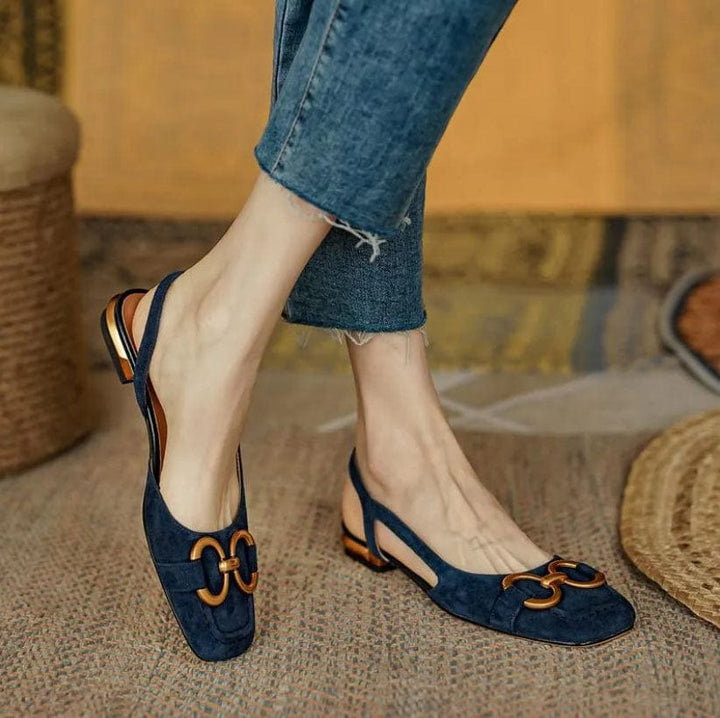 Mathilda | Chaussures à bride arrière de luxe