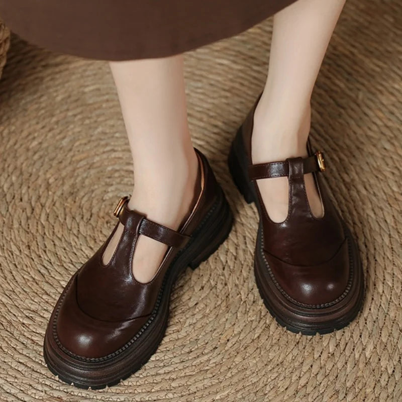 Chaussures Farisse à bride en T