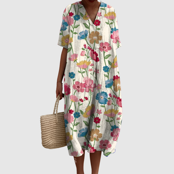 Marcella | Robe d'été légère à manches courtes