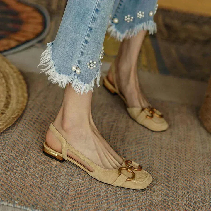 Mathilda | Chaussures à bride arrière de luxe