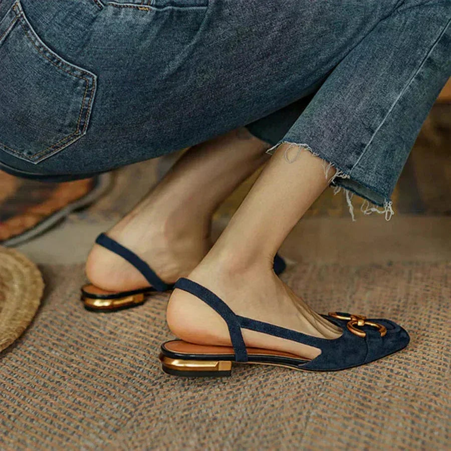 Mathilda | Chaussures à bride arrière de luxe