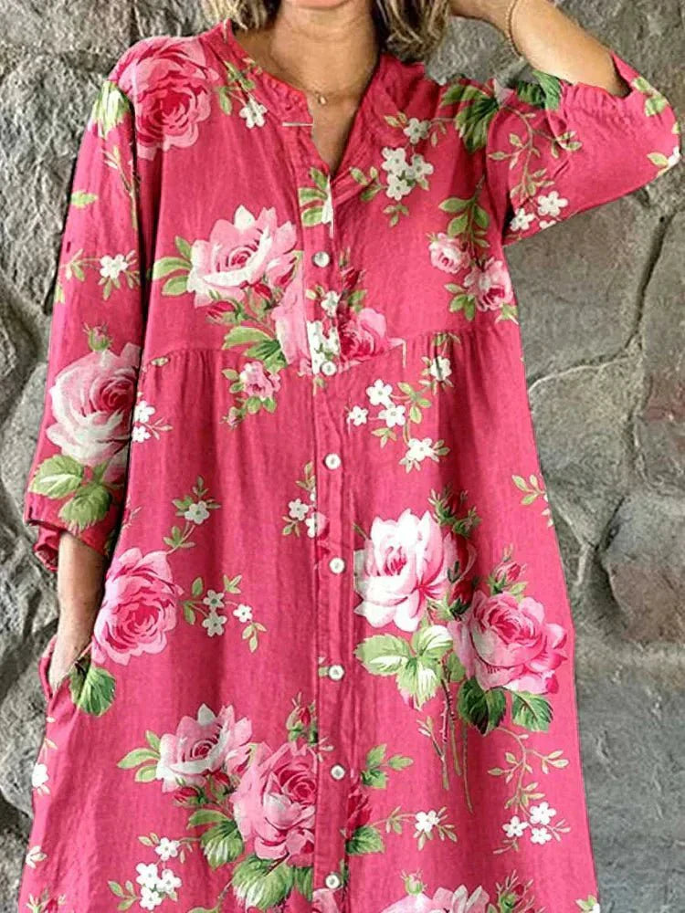 Maddie | Robe d’art floral