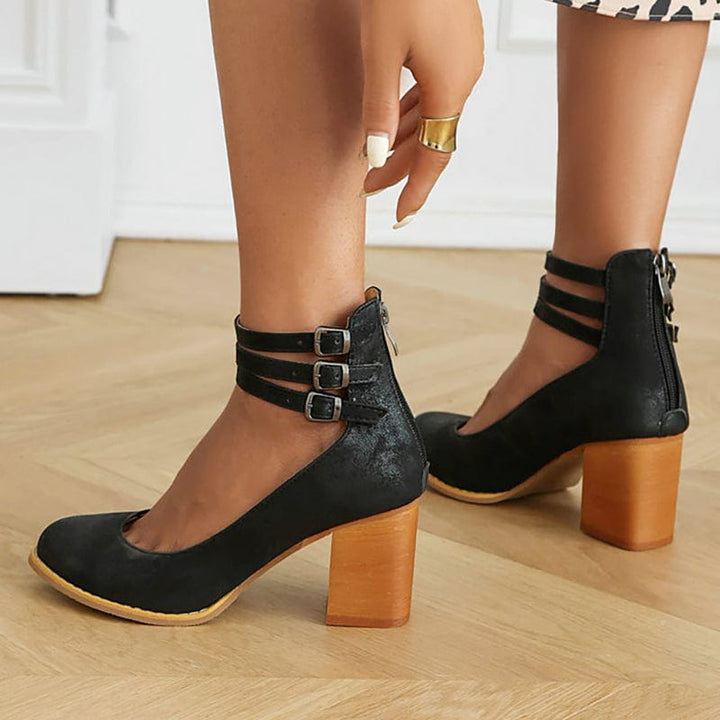 Ariana | Escarpins à triple boucle