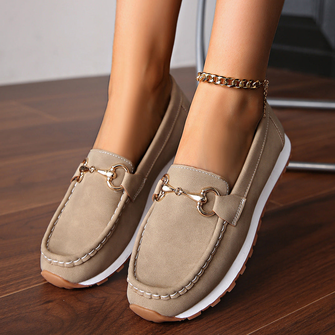 Elodie – Mocassins Élégants à Boucle