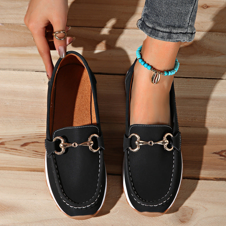 Elodie – Mocassins Élégants à Boucle
