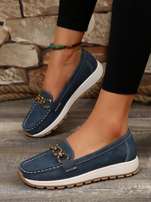 Ella – Mocassins à Boucle Plate