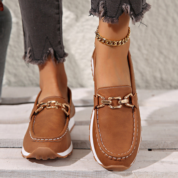 Ella – Mocassins à Boucle Plate