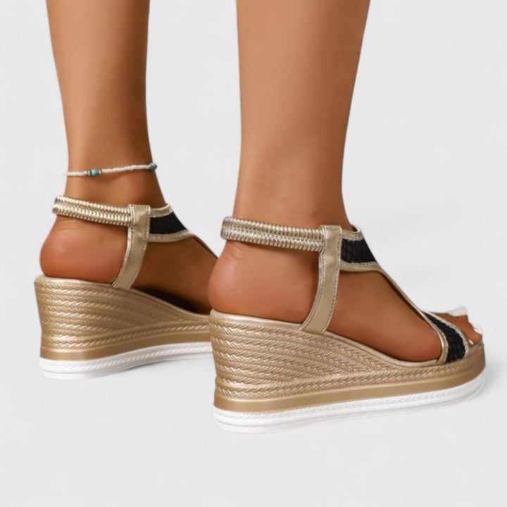 Jessica | Sandales Orthopédiques à Talon Haut