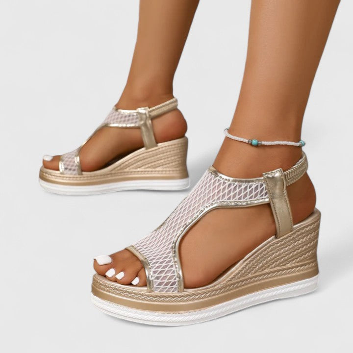 Jessica | Sandales Orthopédiques à Talon Haut