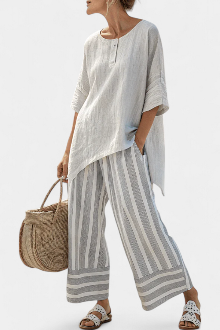 Talvora | Ensemble asymétrique en lin