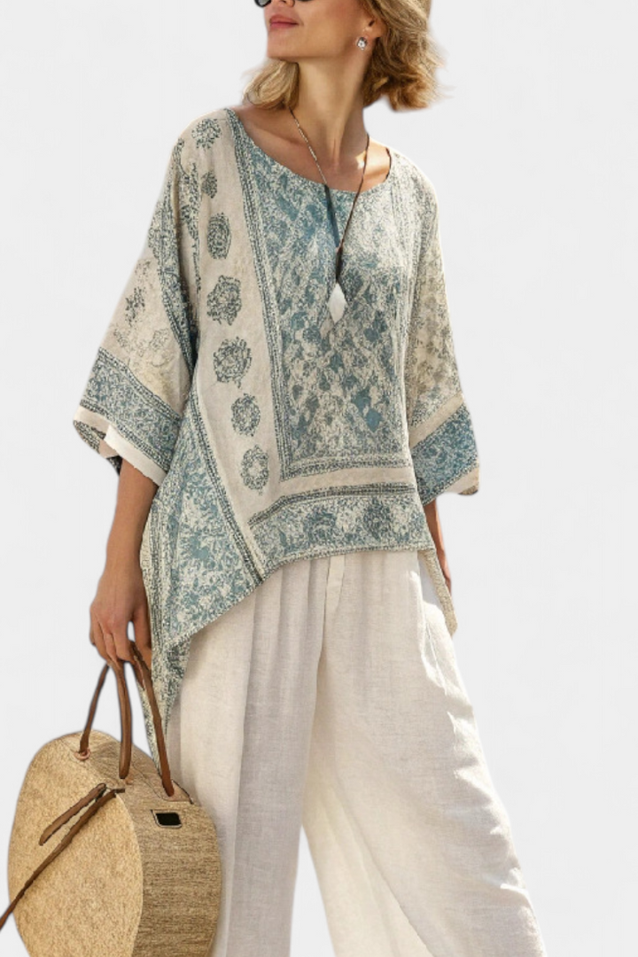 Élodie | Ensemble de linge méditerranéen
